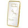 Puzdro Diamond TPU Samsung Galaxy S8 G950 dragonfly - zlaté