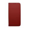 Motorola G8 Power červená bočná knižka, vzorovaná
