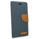 Puzdro Canvas Book Huawei Y6 2018 - tmavo-modré