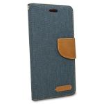 Puzdro Canvas Book Huawei Y6 2018 - tmavo-modré