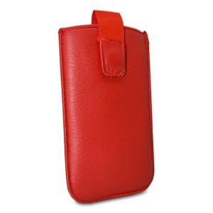 Puzdro Uni Koža, sk výroba veľkosť 35 - červené