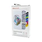 Kreatívne puzdro Tattoo, 4XL, biele