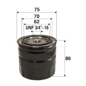 VALEO Olejový filter 586039