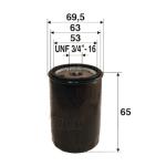 VALEO Olejový filter 586054