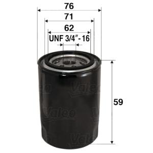 VALEO Olejový filter 586065