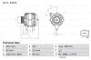 BOSCH Alternátor 0986044330