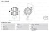 BOSCH Alternátor 0986049950