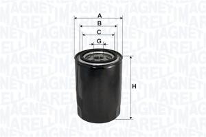 MAGNETI MARELLI Olejový filter 152071758744