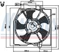 NISSENS Ventilátor chladenia motora 85224