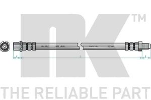 NK Brzdová hadica 8523144