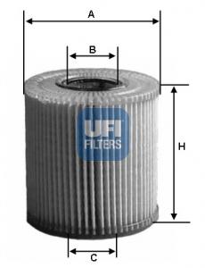 UFI Olejový filter 2504000