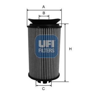 UFI Olejový filter 2509200