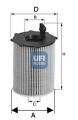 UFI Olejový filter 2510500