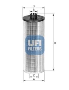 UFI Olejový filter 2514400
