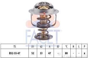 FACET Termostat chladenia 78205S