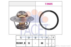 FACET Termostat chladenia 78312