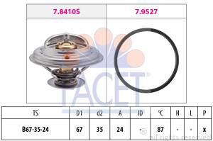 FACET Termostat chladenia 78410