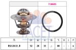 FACET Termostat chladenia 78412
