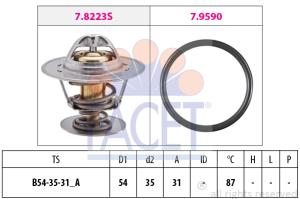 FACET Termostat chladenia 78432