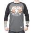 BLACK HEART Flathead LS šedá - M
