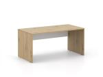 DREVONA33 Kancelársky stôl LUTZ 160x80 dub artisan + biela
