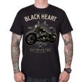 BLACK HEART Motorcycle čierna - L