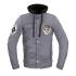 W-TEC Black Heart Garage Built Jacket tmavo šedá - 3XL