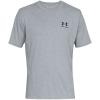 Under Armour Sportstyle Left Chest SS Steel Light Heather/Black - XL