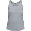 Under Armour Threadborne Streaker Tank Steel Light Heather - L
