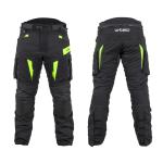 W-TEC Aircross kalhoty čierna-fluo žltá - 5XL