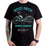 BLACK HEART Kozí dech čierna - L