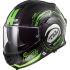LS2 FF399 Valiant Nucleus Black Glow Green - S (55-56)