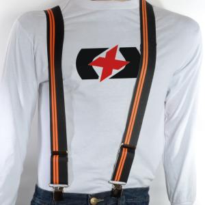 Oxford Riggers Cruiser, čierne s oranžovými pruhmi