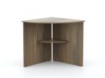 DREVONA09 Rohový stôl orech rockpile OFFICE 66