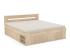 DREVONA09 Manželská posteľ 180 cm dub bardolíno REA LARISA