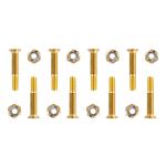 WORKER Podvozkové šrouby 5x28 mm zlatá