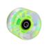 WORKER Svítící kolečko na penny board 60*45 mm vč. ložisek ABEC 7 zelená