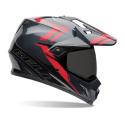Bell MX-9 Adventure červeno-čierna - S (55-56)