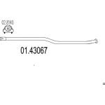 MTS Výfukové potrubie 0143067