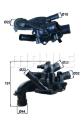 MAHLE ORIGINAL Termostat chladenia TM46105