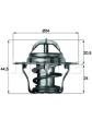 MAHLE ORIGINAL Termostat chladenia TX492D
