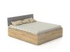 DREVONA03 Manželská posteľ 160x200 ROXI dub artisan