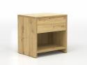 DREVONA03 Nočný stolík EDO dub artisan