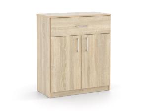 DREVONA03 Komoda dub sonoma BASIC 2DV + 1ZAS