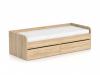 DREVONA03 Posteľ TADE dub sonoma 80 cm
