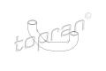 TOPRAN Hadica chladenia 400834