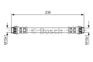 BOSCH Brzdová hadica 1987476703
