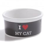 Miska  pre mačky Potiron Paris, I LOVE MY CAT