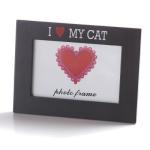 Rám na fotografie Potiron Paris, I LOVE MY CAT 10x15cm