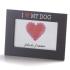 Rám na fotografie I LOVE MY DOG